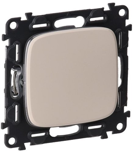 Переключатель без рамки Legrand Valena Allure 1-кл. проходной слоновая кость картинка